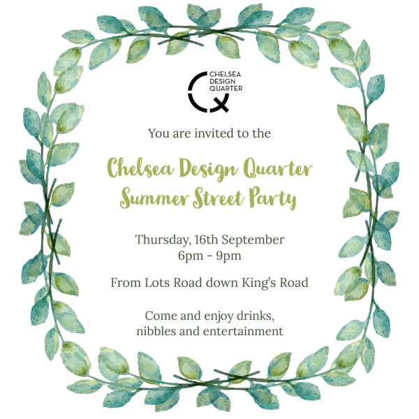 Chelsea Design Quarter Summer Street Party 2021